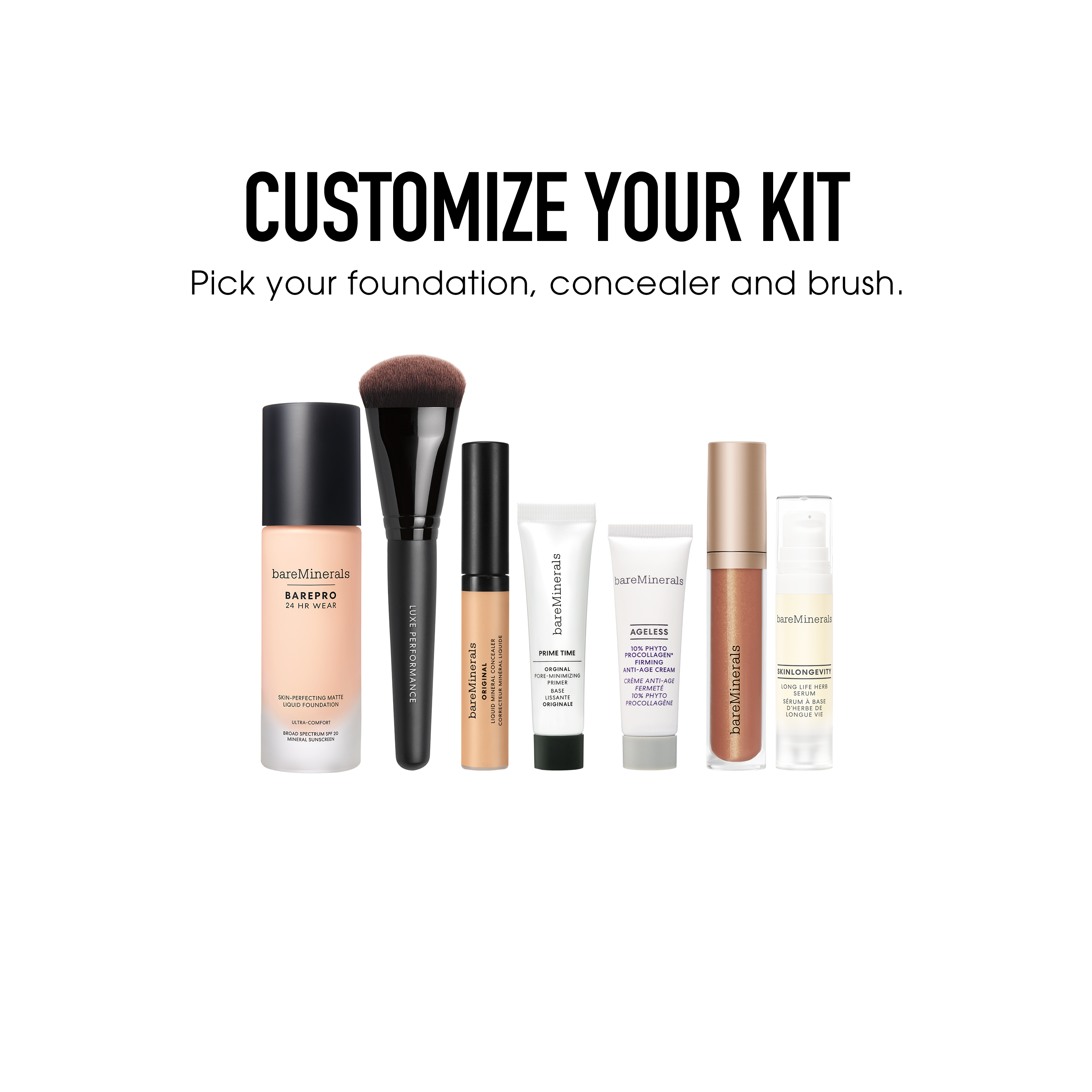 Your Time To Shine Customizable Makeup & Skincare Set view 1